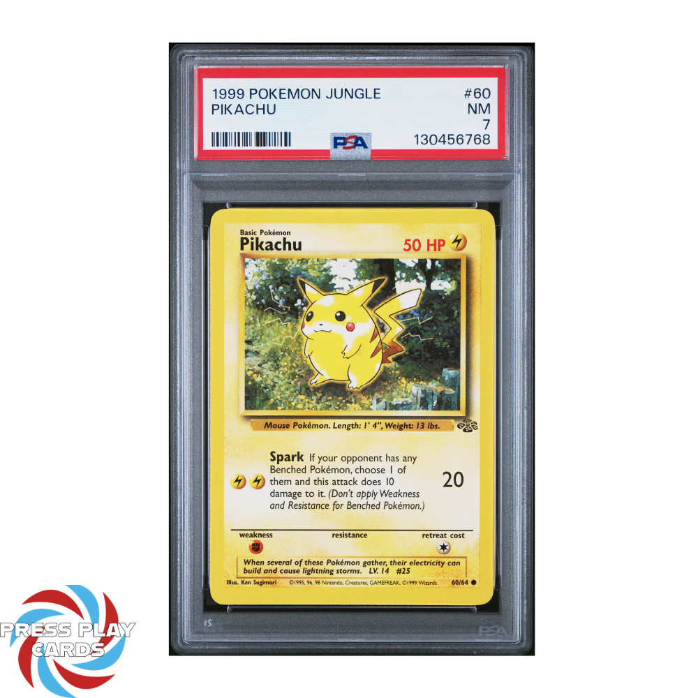 Pikachu - Jungle - PSA 7