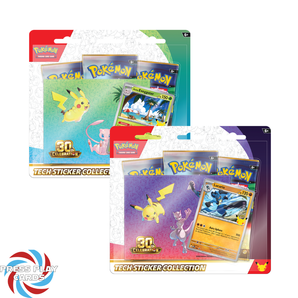 30th Celebrations Tech Sticker (1) Random (Ships 9//16)