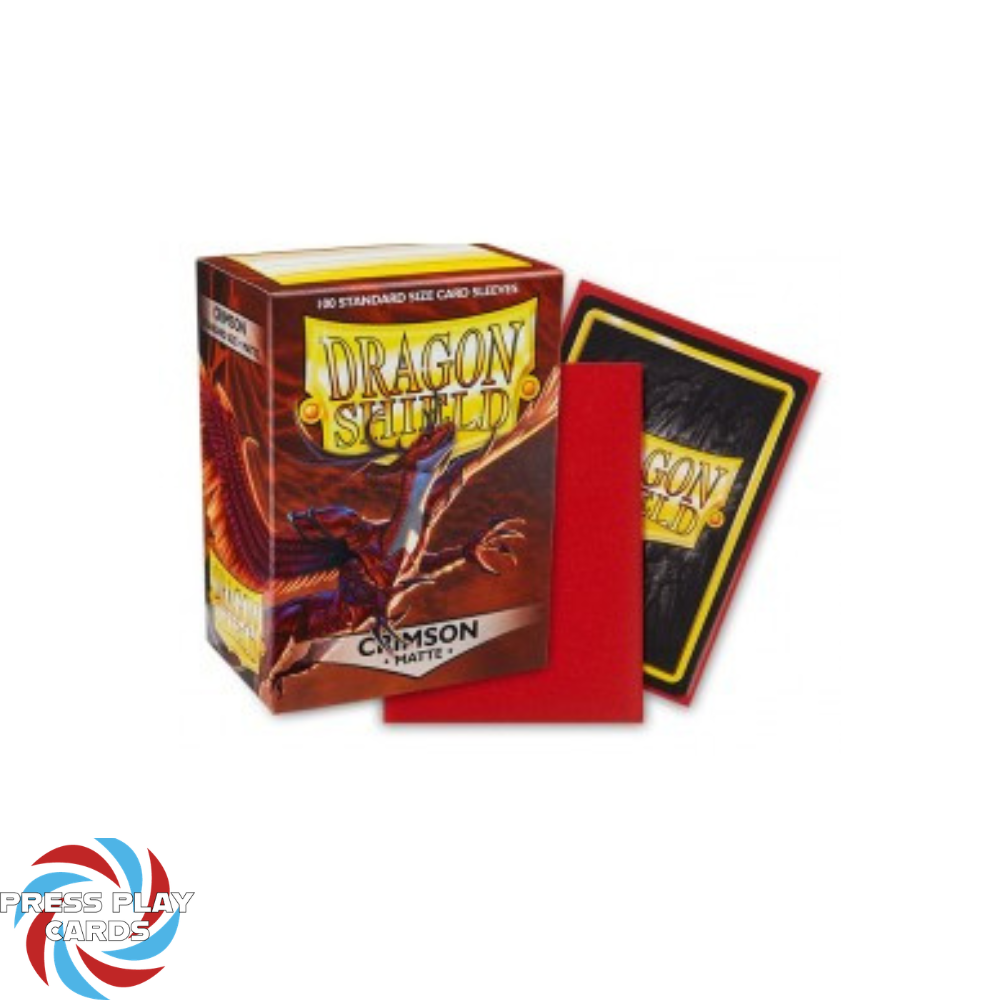 Dragon Shield Matte Sleeves Standard Size 100ct (Choose Your Color)