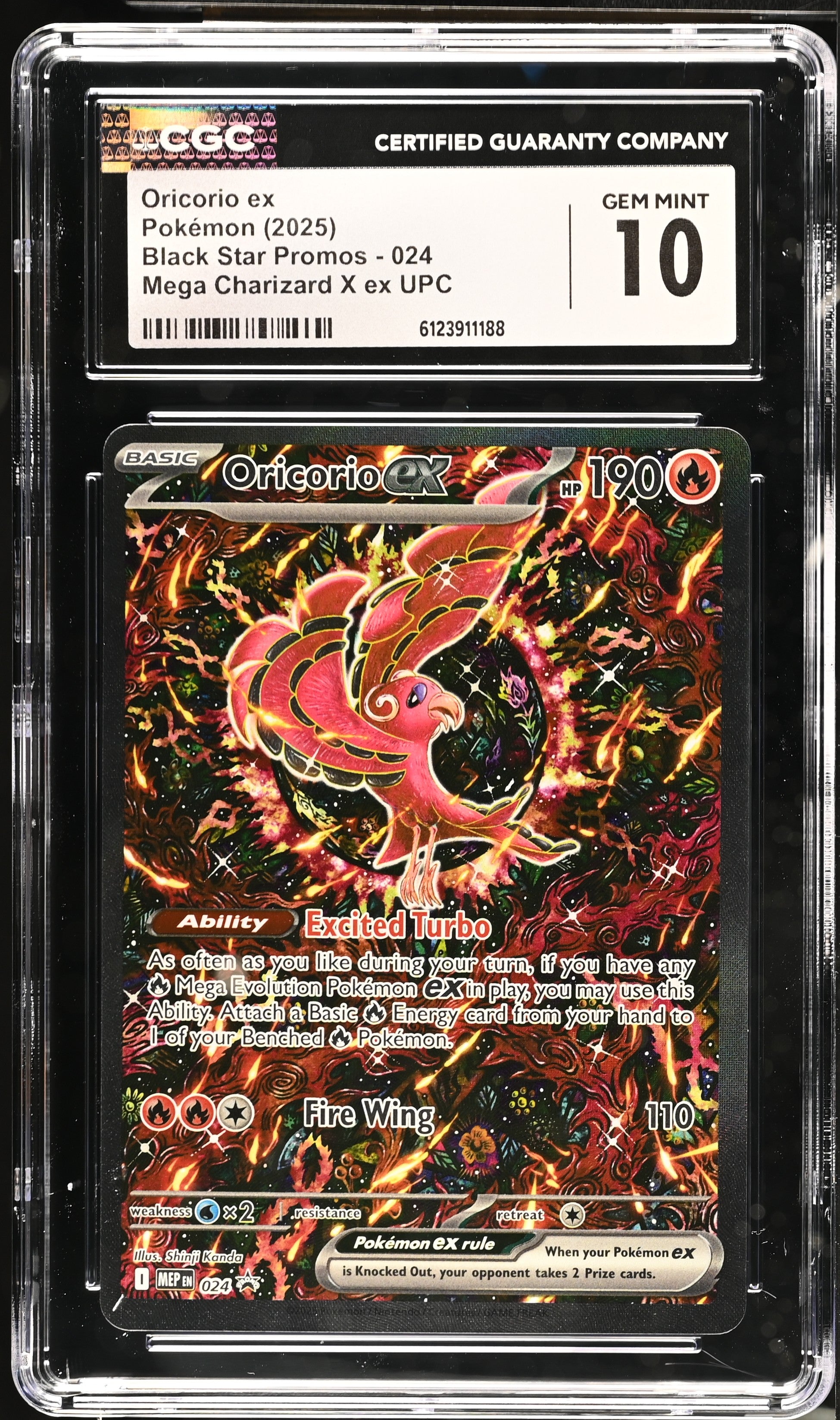 Oricorio ex - Promo - (CGC Gem Mint 10)