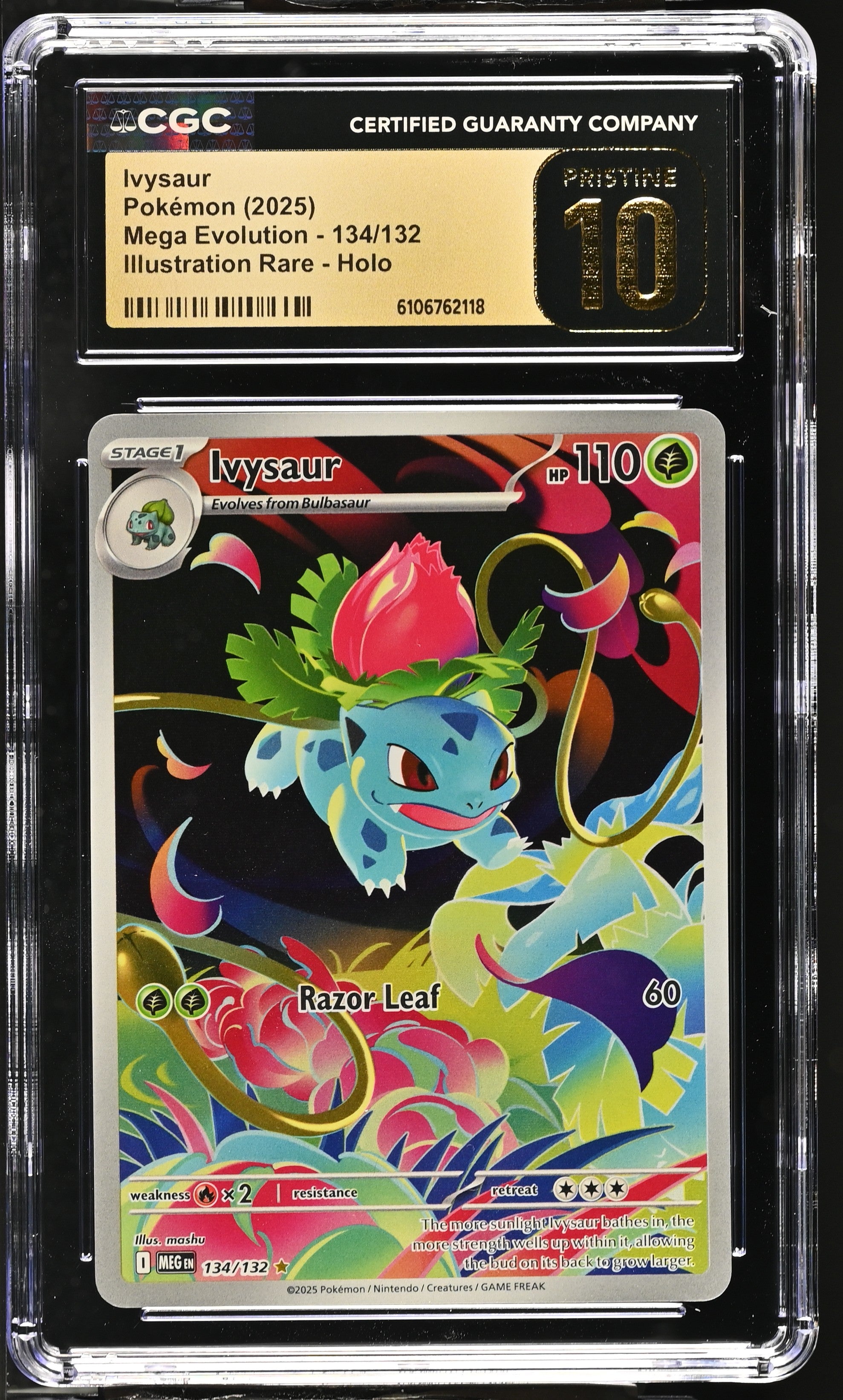 Ivysaur - Mega Evolution - (CGC Pristine 10)