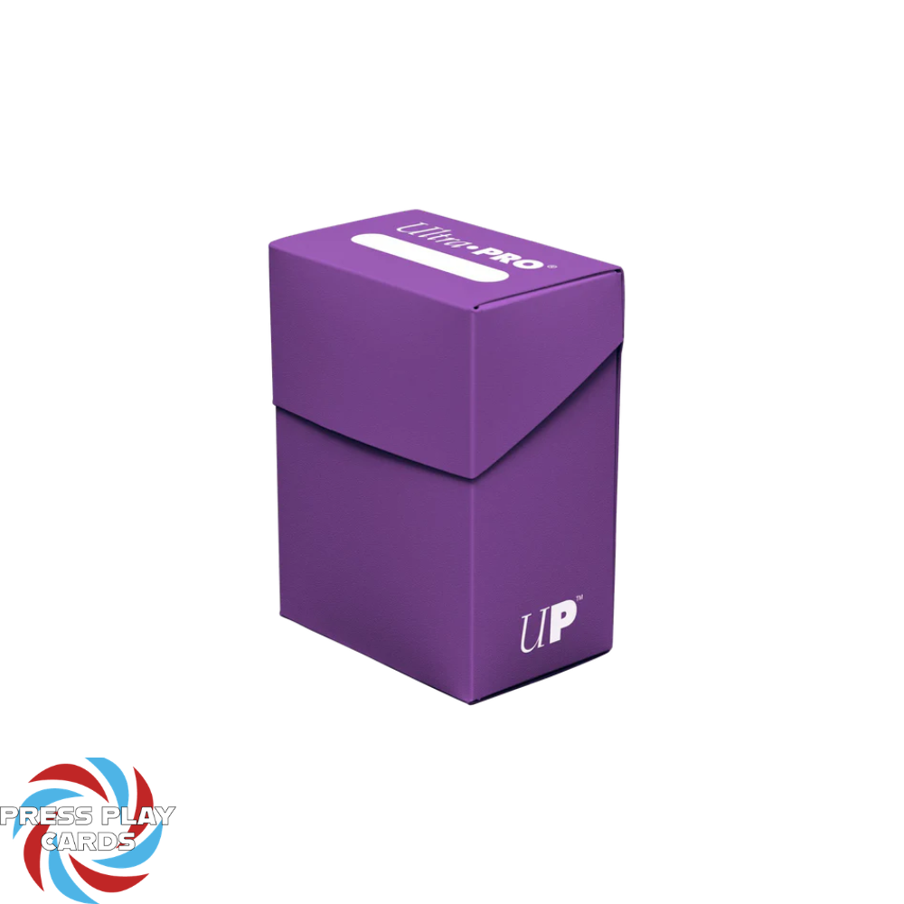 Ultra Pro Solid Color DECK BOX (holds 80 cards) (Choose Your Color)