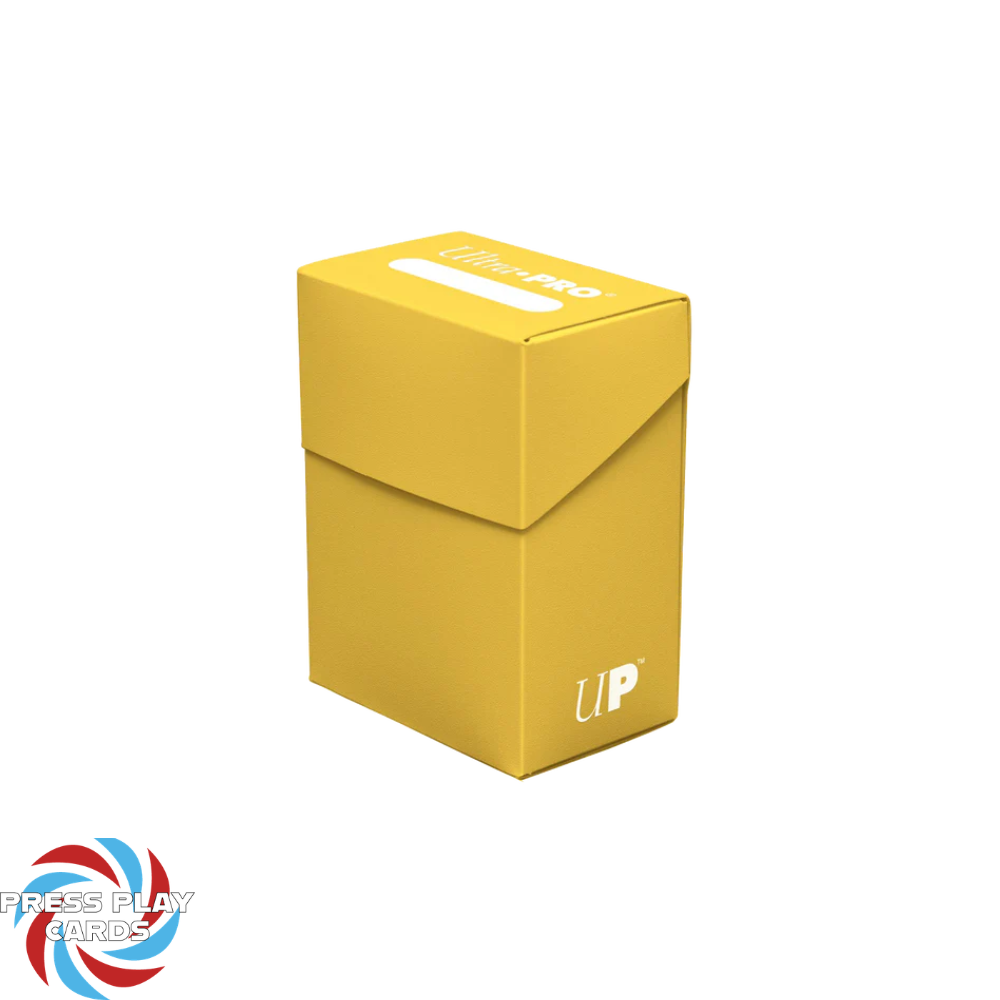 Ultra Pro Solid Color DECK BOX (holds 80 cards) (Choose Your Color)